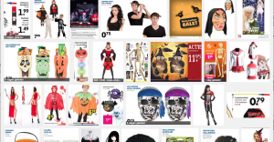 Schermafbeelding Halloween-aanbiedingen in Google